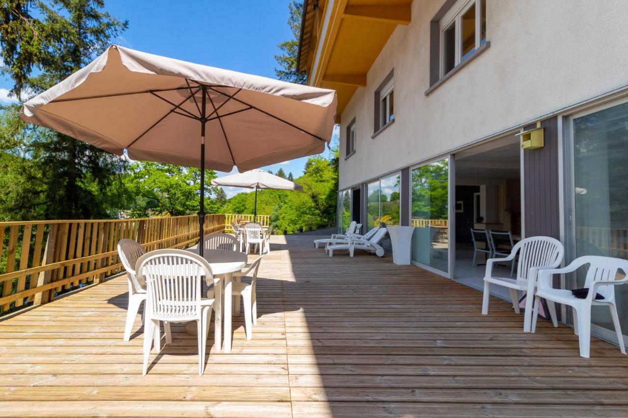 Le Chatenet-en-Dognon Le Chalet Du Lac מראה חיצוני תמונה